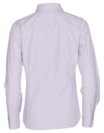 Winning Spirit Women's CVC Oxford Long Sleeve Shirt (M8040L)