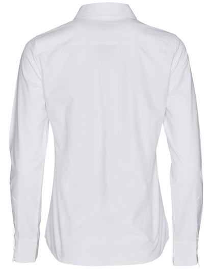 Winning Spirit Women's CVC Oxford Long Sleeve Shirt (M8040L)