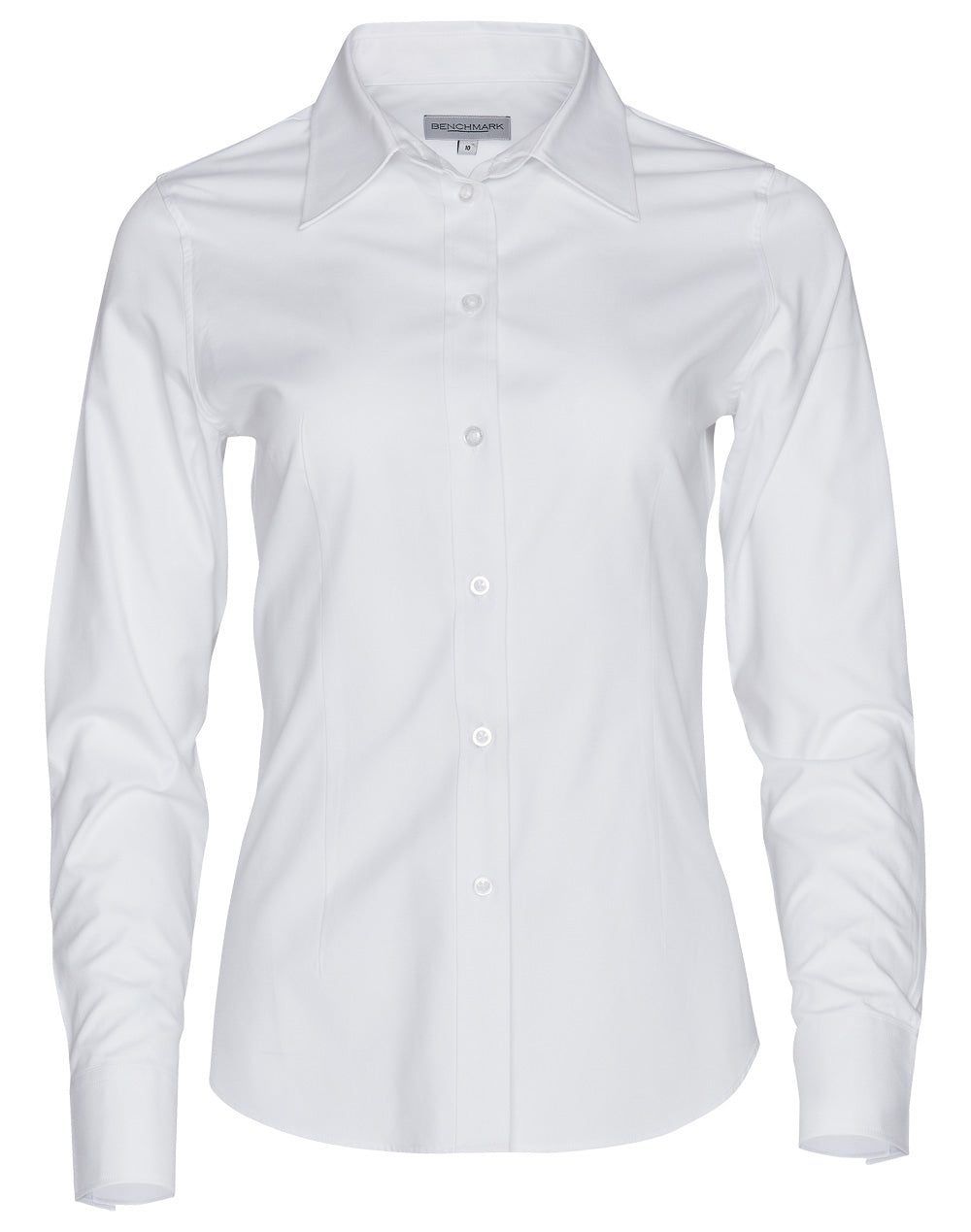 Winning Spirit Women's CVC Oxford Long Sleeve Shirt (M8040L)