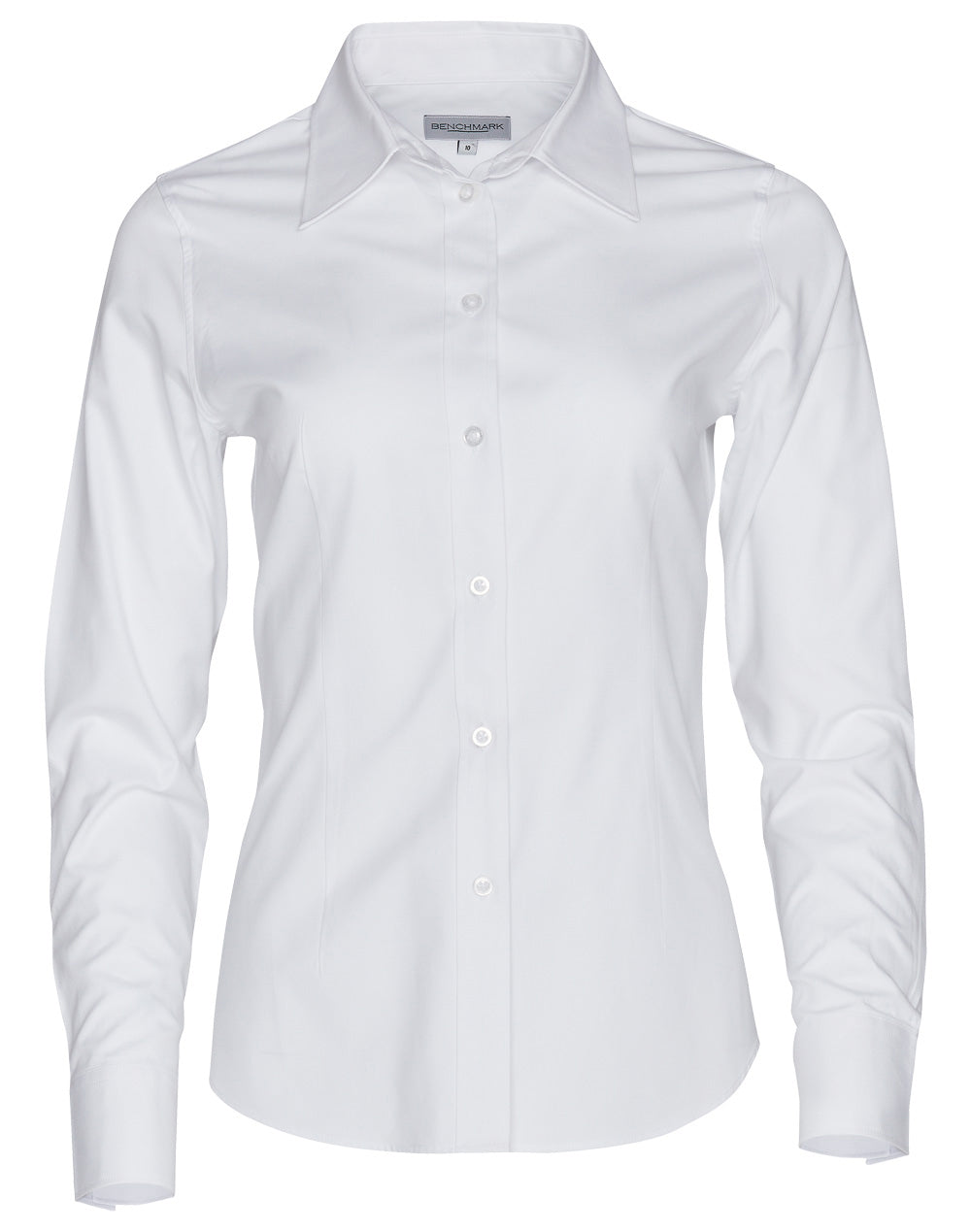 Winning Spirit Women's CVC Oxford Long Sleeve Shirt (M8040L)