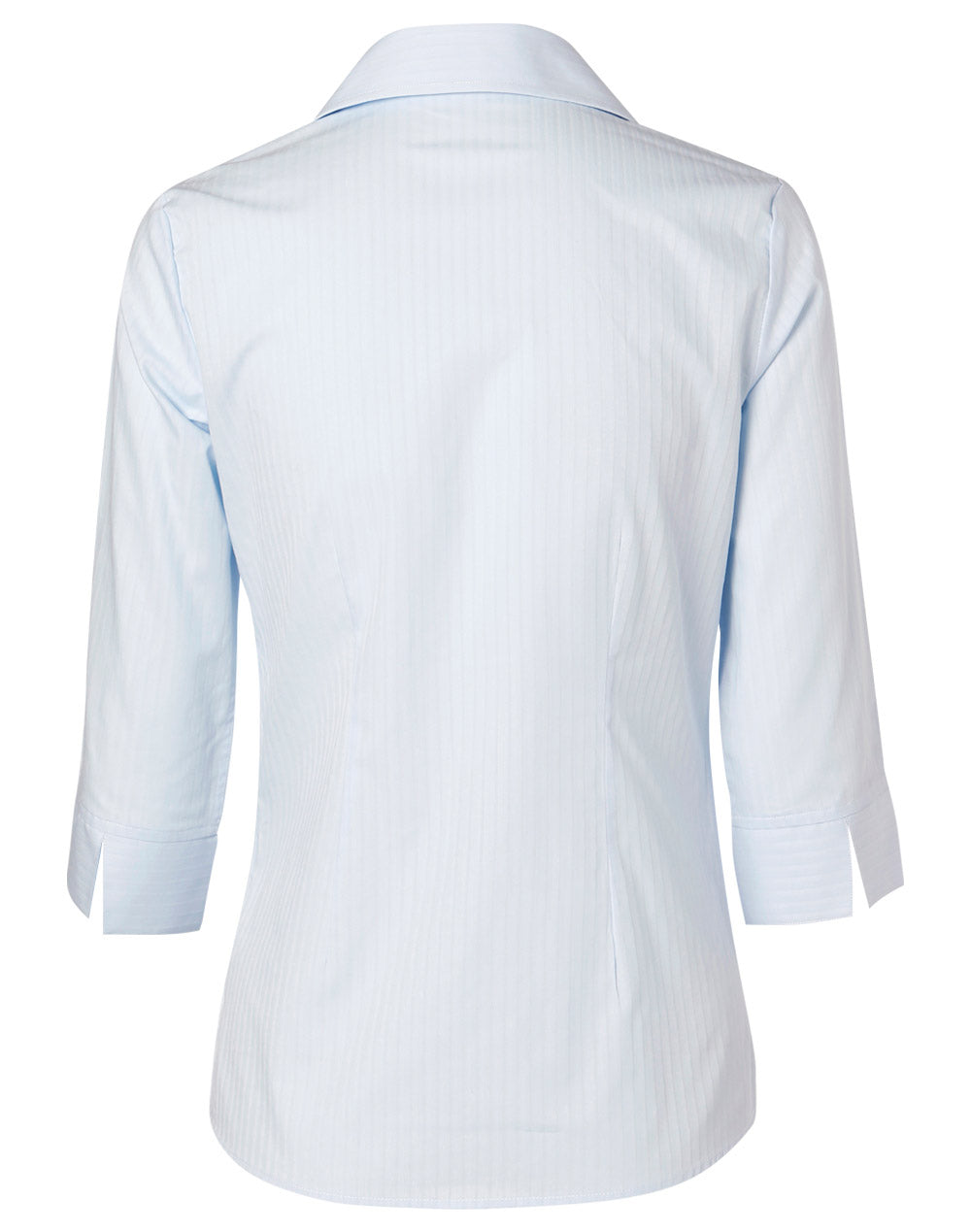 Winning Spirit Women's Self Stripe 3/4 Sleeve Shirt (M8100Q)
