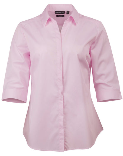 Winning Spirit  Barkley Ladies Taped Seam 3/4 Sleeve Shirt (M8110Q)