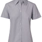 Winning Spirit Women's Fine Stripe Short Sleeve Shirt (M8211)