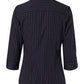 Winning Spirit Women's Pin Stripe 3/4 Sleeve Shirt (M8223)