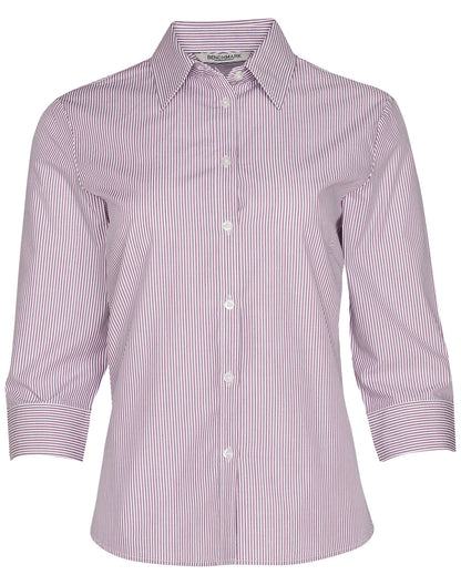 Winning Spirit Women's Balance Stripe 3/4 Sleeve Shirt (M8233)