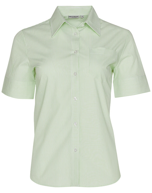 Winning Spirit Women's Balance Stripe Short Sleeve Shirt (M8234)