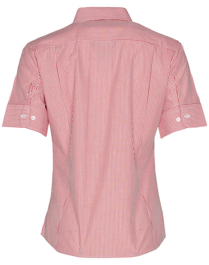 Winning Spirit Women's Balance Stripe Short Sleeve Shirt (M8234)