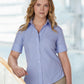 Winning Spirit Ladie's Gingham Check Short Sleeve Shirt (M8300S)