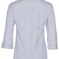 Winning Spirit Women's Sateen Stripe 3/4 Sleeve Shirt (M8310Q)