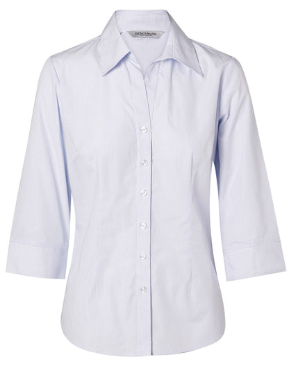Winning Spirit Women's Mini Check 3/4 Shirt (M8360Q)