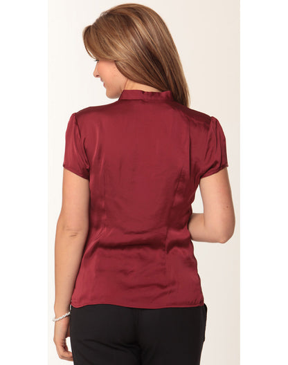 Winning Spirit Women's Tie Neck Blouse (M8810)