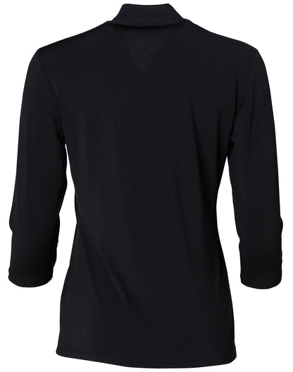 Winning Spirit Ladies 3/4 Sleeve Stretch Knit Top Isabel (M8830)