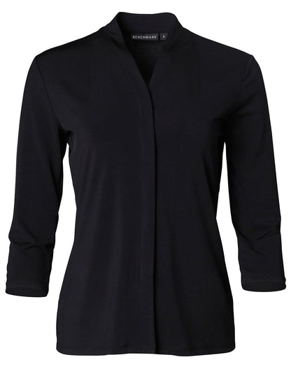 Winning Spirit Ladies 3/4 Sleeve Stretch Knit Top Isabel (M8830)