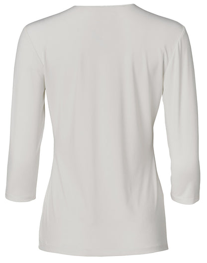 Winning Spirit Ladies 3/4 Sleeve Stretch Knit Top Isabel (M8830)
