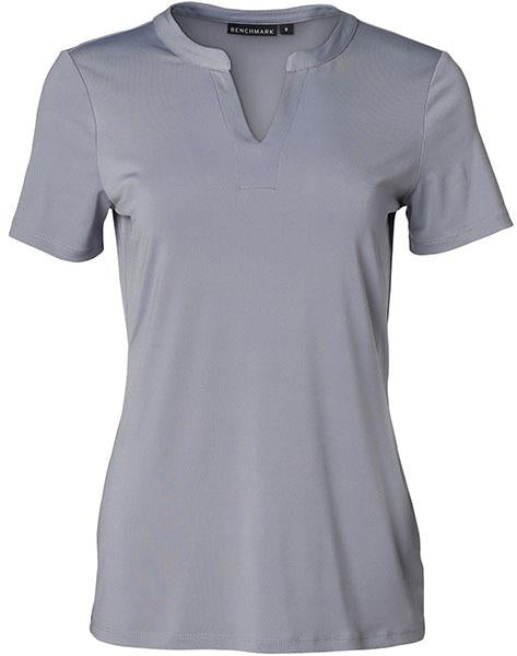 Winning Spirit Ladies Short Sleeve Knit Top Sofia (M8840)