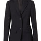 Winning Spirit Women's Wool Blend Stretch Mid Length Jacket (M9200)