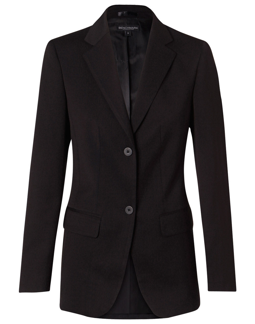 Winning Spirit Women s Poly Viscose Stretch Two Buttons Mid Length Jac Uniform Wholesalers