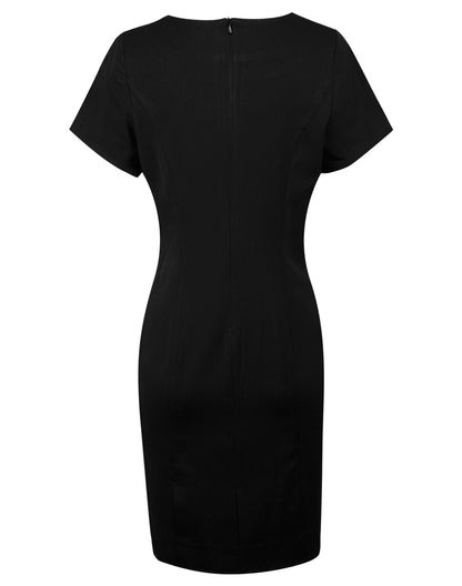 Winning Spirit Ladie's Poly/Viscose Stretch, Short Sleeve Dress (M9282)