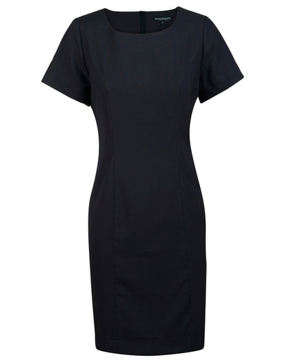 Winning Spirit Ladie's Poly/Viscose Stretch, Short Sleeve Dress (M9282)