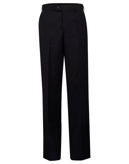Winning Spirit Men’s Wool Blend Stretch Flexi Waist Pants (M9310)