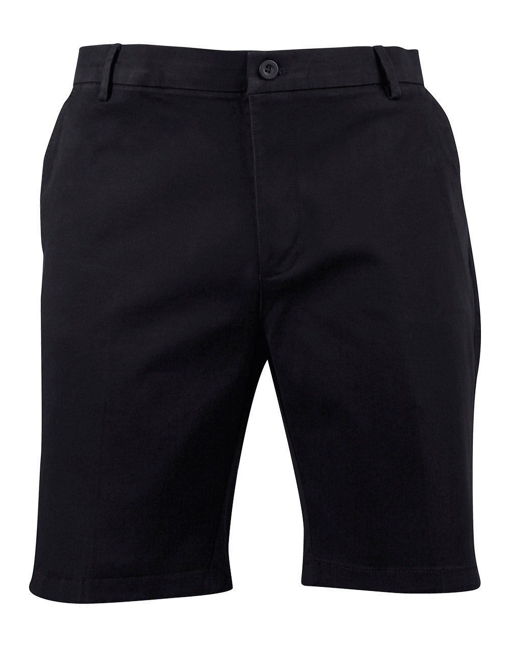 Winning Spirit Mens Stretch Slimfit Boston Chino Shorts (M9381)