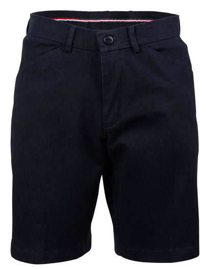 Winning Spirit  Ladies Stretch Slimfit Boston Chino Shorts (M9391)