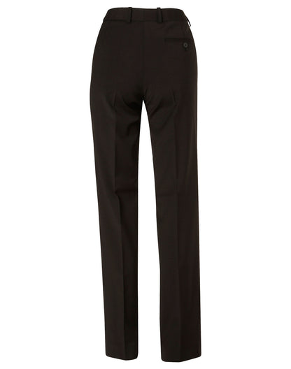 Winning Spirit Women's Wool Blend Stretch Slim Leg Flexi Waist Pants (M9400)