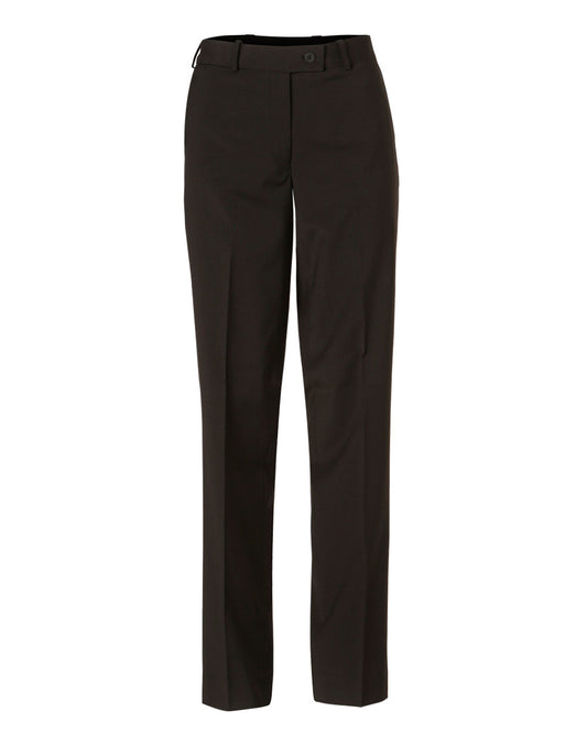 Winning Spirit Women's Wool Blend Stretch Slim Leg Flexi Waist Pants (M9400)