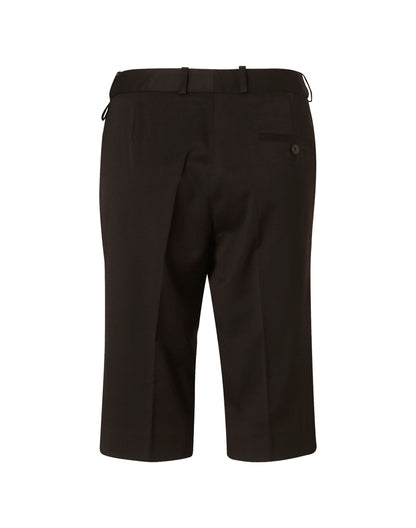Winning Spirit Women's Poly/Viscose Stretch Knee Length Flexi Waist Shorts (M9441)