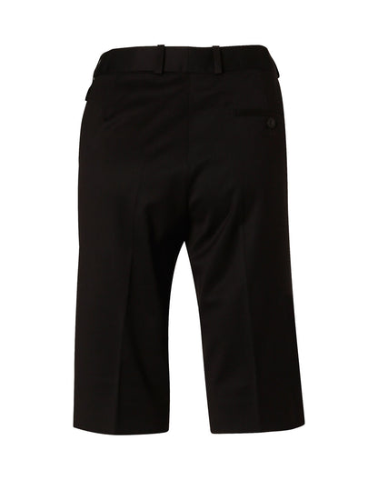 Winning Spirit Women's Poly/Viscose Stretch Knee Length Flexi Waist Shorts (M9441)