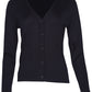 Winning Spirit Women's V-Neck Long Sleeves Cardigan (M9602)