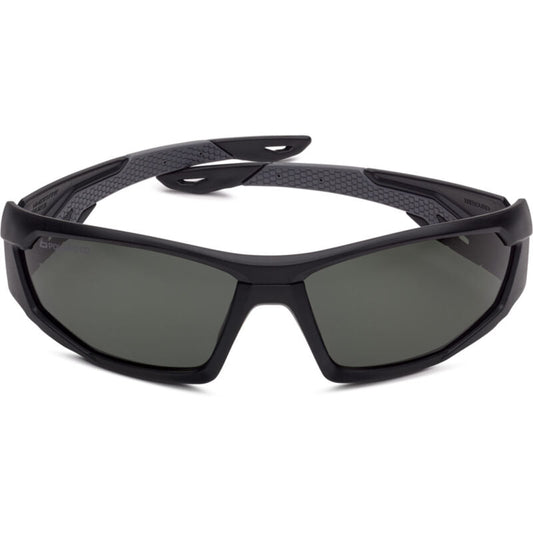 Bolle Safety Mercuro Grey / Black Temples (Grey) Polarised Lens - Soft Drawstring Pouch - (MERPOL)