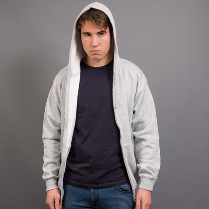 Sportage-Sportage Men Jarvis Full Zip Kangaroo Pocket Hoodie--Uniform Wholesalers