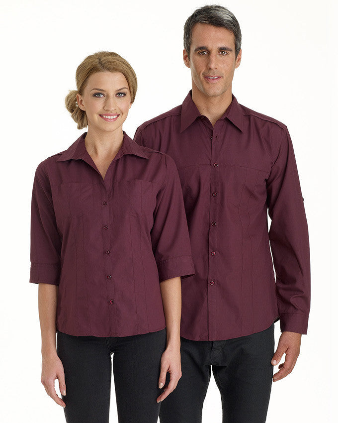 identitee-Identitee Mens Murray L/S Shirt--Uniform Wholesalers - 1