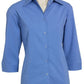 Biz Collection-Biz Collection Ladies Manhattan 3/4 Sleeve Shirt-Mid Blue / Navy / 6-Corporate Apparel Online - 6