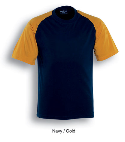 Bocini Adults Raglan Sleeve Tee-(CT0332)