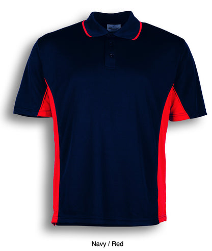 Bocini Men's Breezeway Panel Polo -(CP0528)