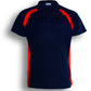 Bocini Ladies Team Essentials Short Sleeve Contrast Panel Polo -(CP0929)