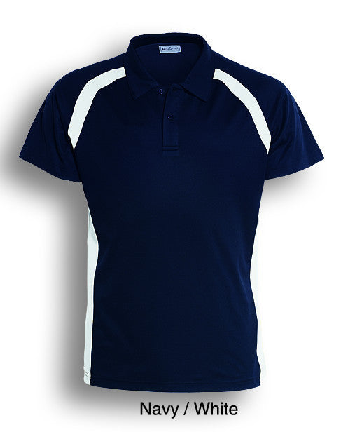 Bocini Ladies Team Essentials Short Sleeve Contrast Panel Polo -(CP0929)