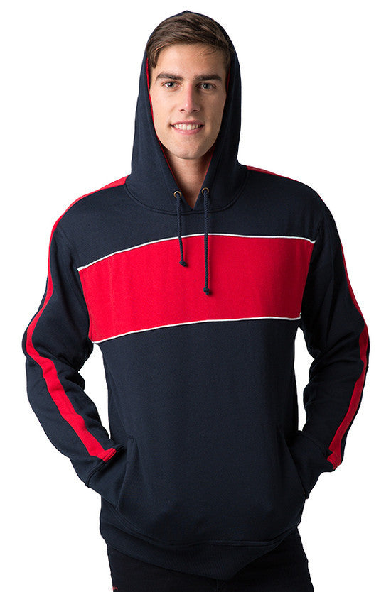 Be Seen-Be Seen Adults Three Toned Hoodie With Contrast--Uniform Wholesalers - 24