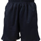 Be Seen-Be Seen Kids Plain Shorts With Elastic Waist-Navy / 4-Uniform Wholesalers - 4