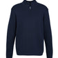 Biz Collection-Biz Collection Mens 80/20 Wool-Rich Pullover-Navy / XS-Uniform Wholesalers - 3