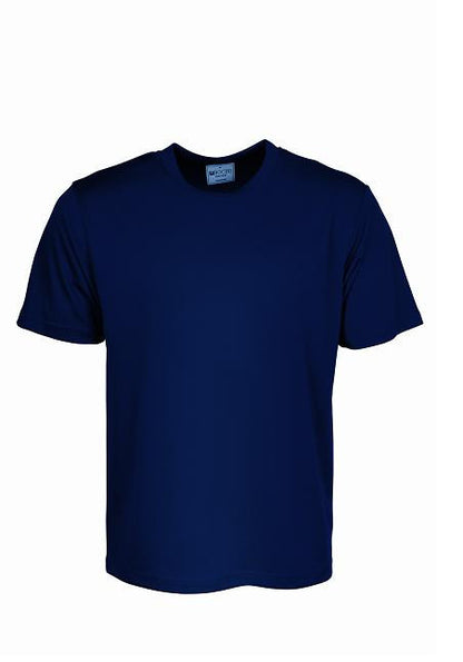 Bocini Adults Plain Breezeway Micromesh Tee Shirt 2nd -(CT1207)