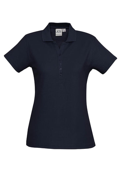 Biz Collection Womens Crew S/S Polo-(P400LS)