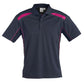 Biz Collection-Biz Collection Mens United Short Sleeve Polo 1st ( 11 Colour )-Navy / Magenta / Small-Uniform Wholesalers - 24