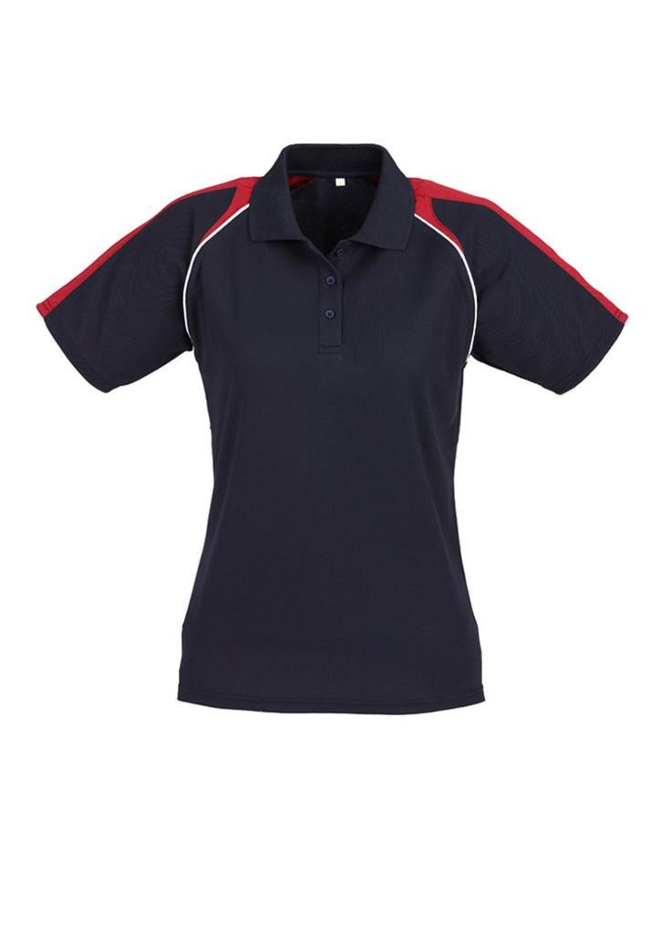 Biz Collection-Biz Collection Ladies Triton Polo-Navy / Red / White / 8-Corporate Apparel Online - 8