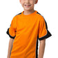 Be Seen-Be Seen Kids Short Sleeve T-shirt-Orange-Black-White / 6-Uniform Wholesalers - 8