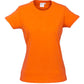 Biz Collection-Biz Collection Ladies Ice Tee 2nd  ( 10 Colour )-Orange / 6-Uniform Wholesalers - 5