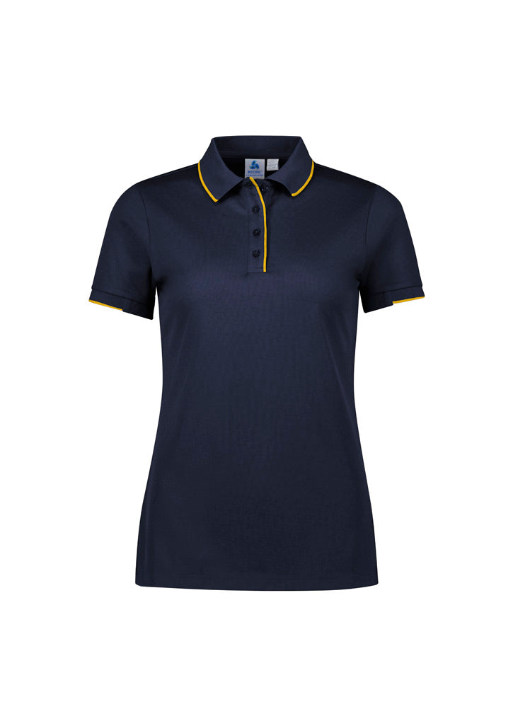 Biz Collection Womens Focus Short Sleeve Polo P313LS Uniform Wholesalers