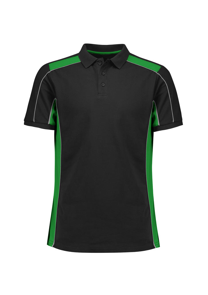 Biz Collection Unisex Grid Short Sleeve Polo (P413US)